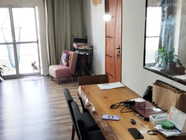 Apartamento 3 quartos e 2 banheiros, à venda, no bairro Vila Gilda em Santo André