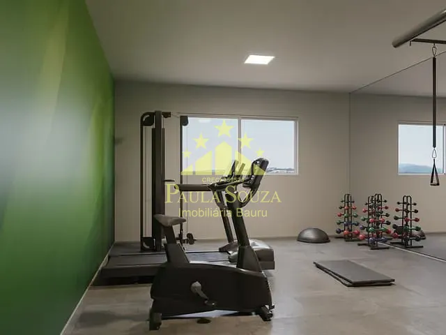 Apartamento com 55m² 2 quartos e 1 banheiro, à venda, no bairro Parque Residencial das Camélias em Bauru