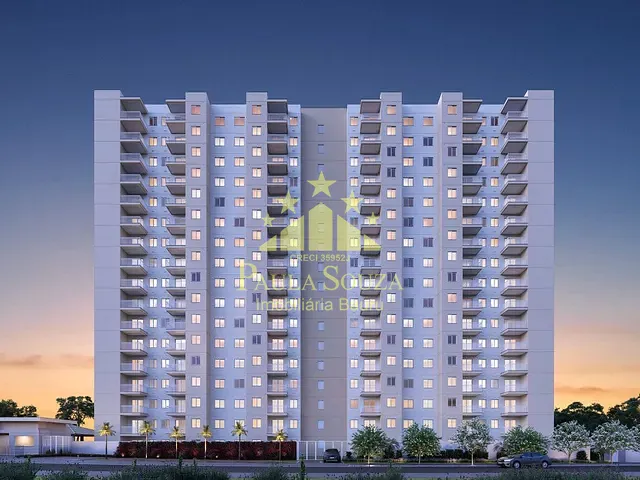 Apartamento com 55m² 2 quartos e 1 banheiro, à venda, no bairro Parque Residencial das Camélias em Bauru