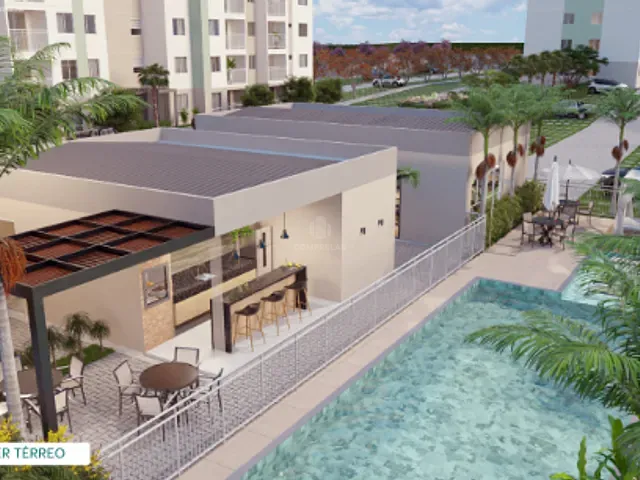 Apartamento 2 quartos e 2 banheiros, à venda, no bairro Praia do Futuro I em Fortaleza