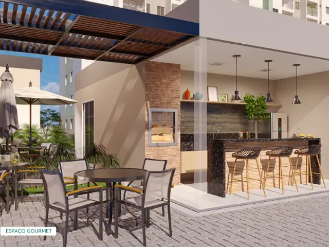 Apartamento 2 quartos e 2 banheiros, à venda, no bairro Praia do Futuro I em Fortaleza