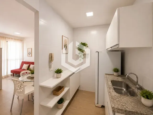 Apartamento com 42m² 1 quarto e 1 banheiro, à venda, no bairro Boa Viagem em Recife