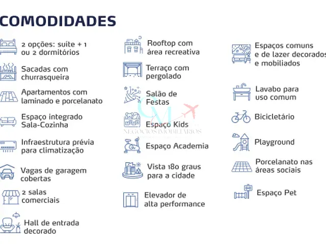 Apartamento com 88m² 2 quartos e 2 banheiros, à venda, no bairro Veneza em Xanxerê