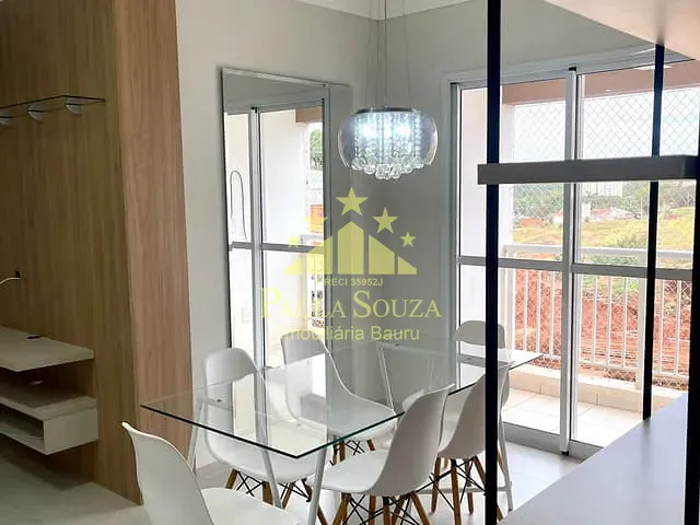 Apartamento com 64m² 2 quartos e 2 banheiros, à venda, no bairro Parque Residencial das Camélias em Bauru