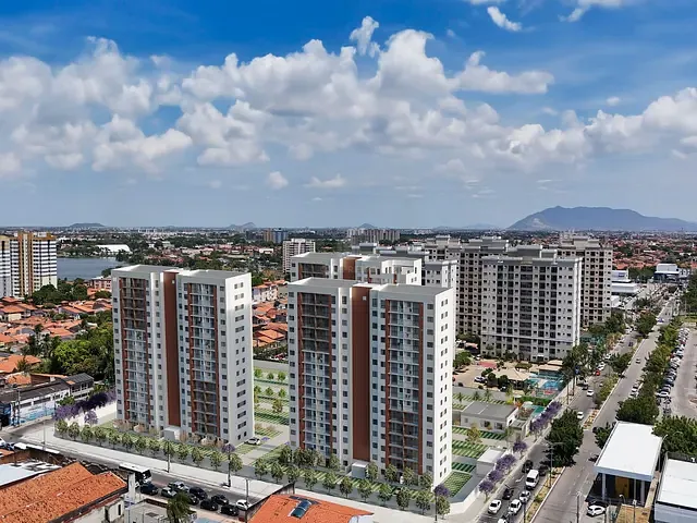 Apartamento 2 quartos e 2 banheiros, à venda, no bairro Jóquei Clube em Fortaleza