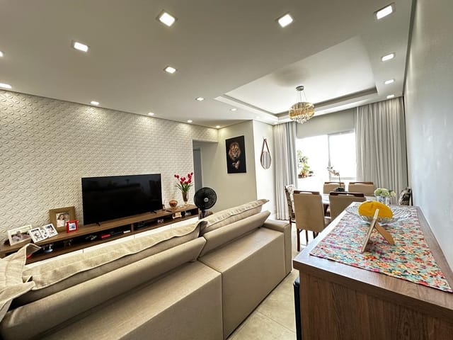 Foto do Apartamento - Apartamento à Venda, repleto de armários, com 1 suíte, ótima localização, bairro Jardim Bandeirantes, Louveira, SP | Ravazi Imóveis