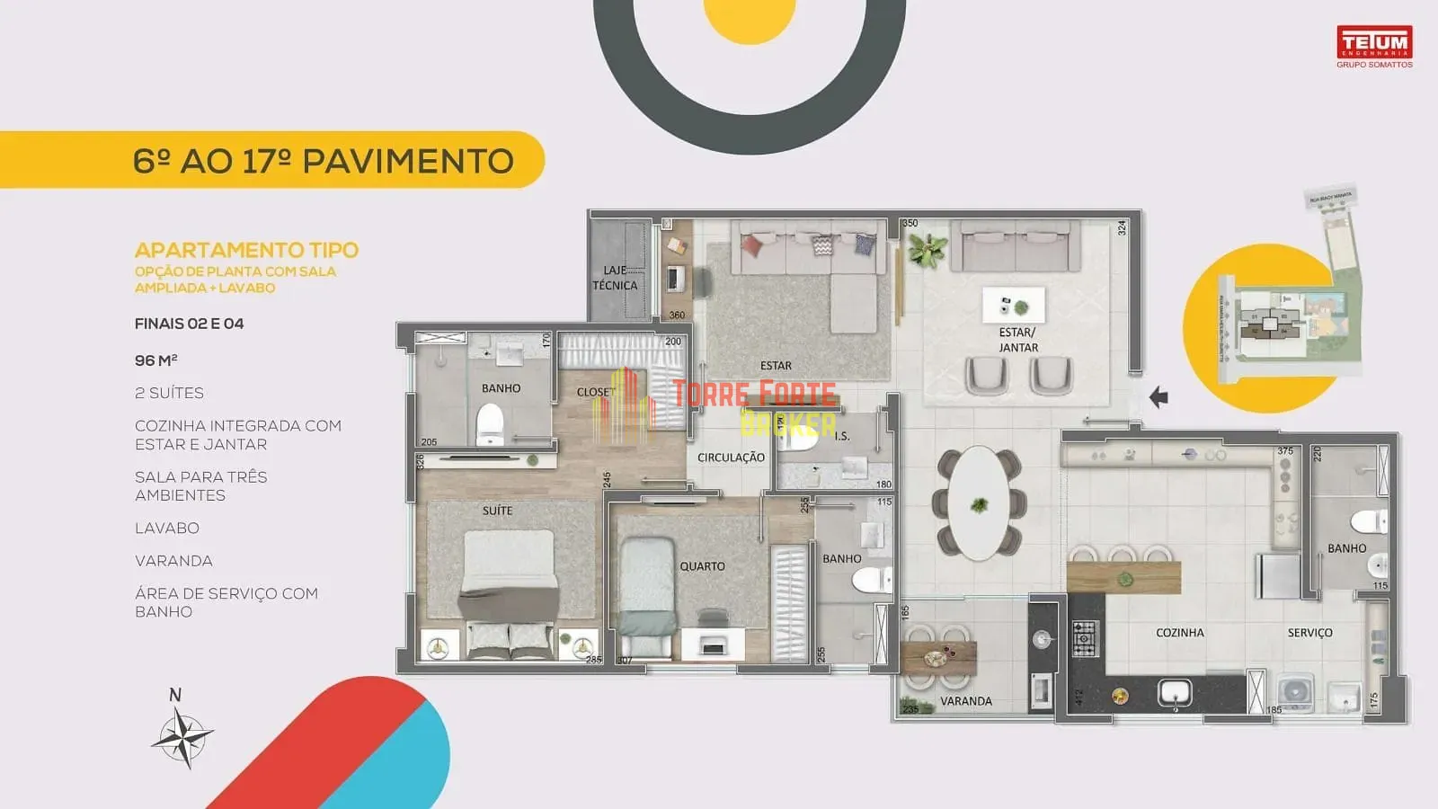 Apartamento, 3 quartos, 94 m² - Foto 23