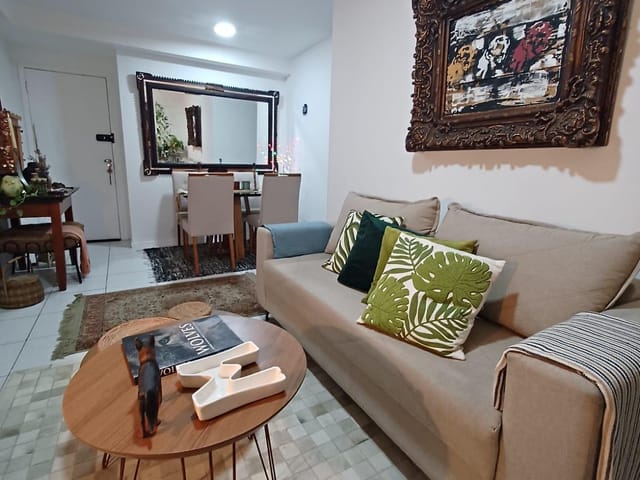 Apartamento com 70m² 2 quartos e 2 banheiros, para alugar, no bairro Barra olímpica em Rio de Janeiro