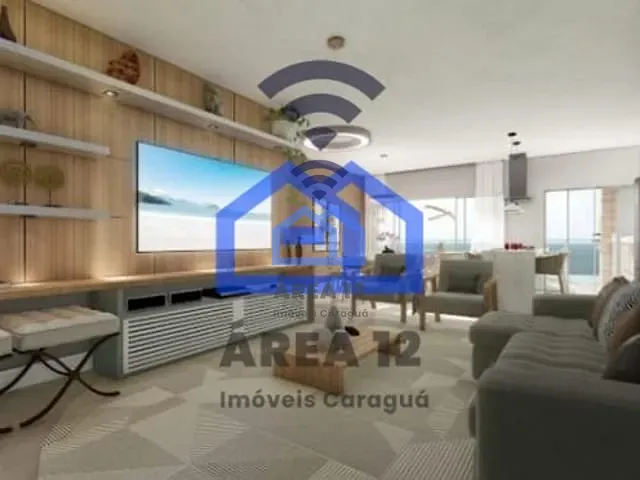 Apartamento com 140m² 3 quartos e 3 banheiros, à venda, no bairro Indaiá em Caraguatatuba