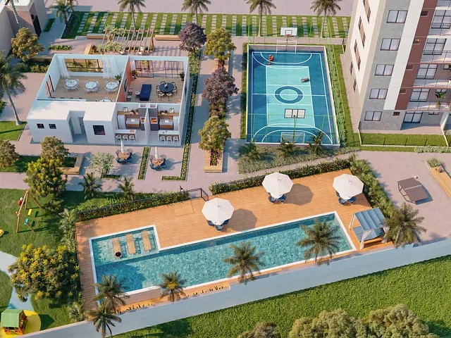 Apartamento 2 quartos e 2 banheiros, à venda, no bairro Cumbuco em Caucaia