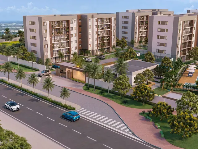 Apartamento 2 quartos e 2 banheiros, à venda, no bairro Cumbuco em Caucaia