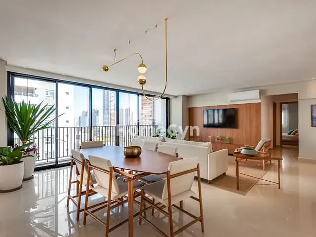 Apartamento com 158m² 3 quartos e 5 banheiros, à venda, no bairro Setor Marista em Goiânia
