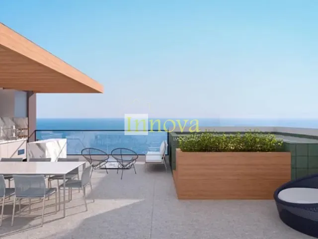 Apartamento com 138m² 3 quartos e 4 banheiros, à venda, no bairro Indaiá em Caraguatatuba