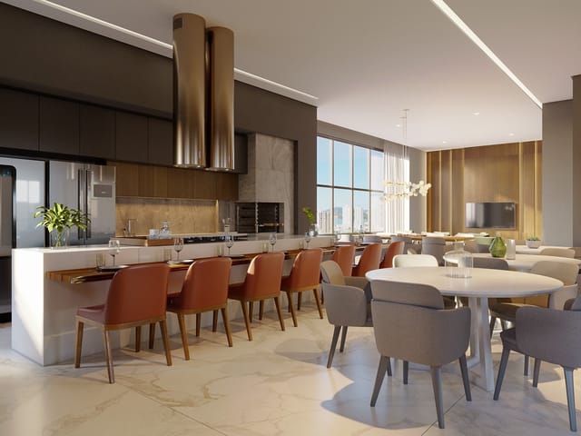 Apartamento 2 quartos e 3 banheiros, à venda, no bairro Perequê em Porto Belo
