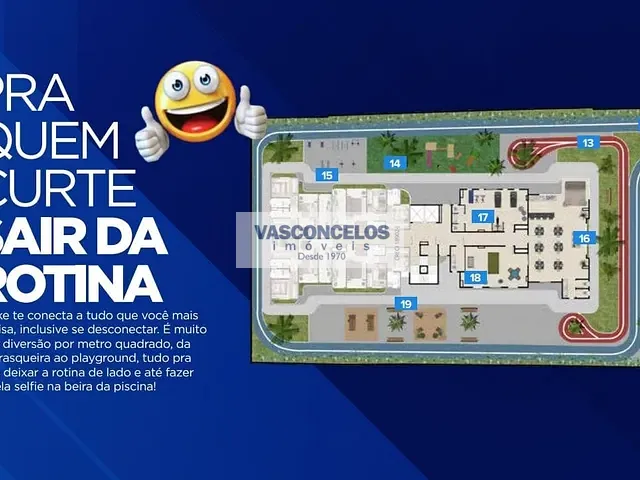 Apartamento com 52m² 2 quartos e 2 banheiros, à venda, no bairro Jardim Oriente em São José dos Campos