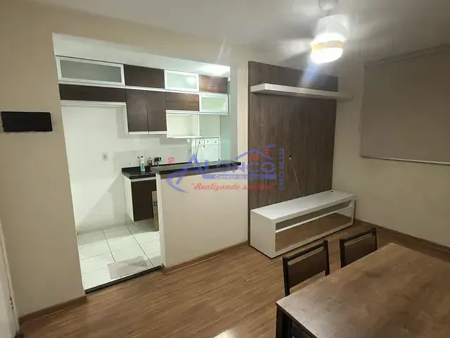 Apartamento 2 quartos e 1 banheiro, para alugar, no bairro Jardim Califórnia em Jacareí