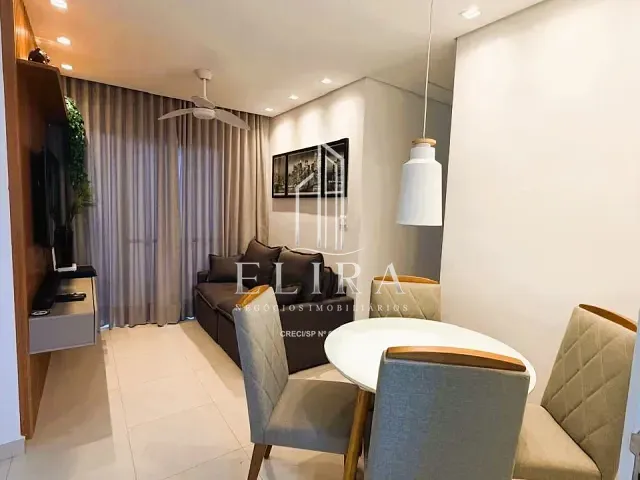 Apartamento 2 quartos e 2 banheiros, à venda, no bairro Jardim Terramérica III em Americana
