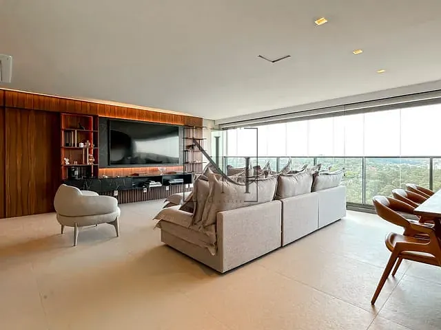 Apartamento com 142m² 2 quartos e 4 banheiros, à venda, no bairro Jardim Fonte do Morumbi em São Paulo