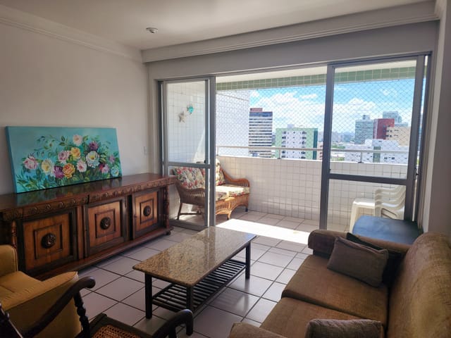 Foto do Apartamento - Boa Viagem, Vende com 136m² | 03 Quartos, 01 Suíte, 02 Vgas Garagem, quarto de Serviços | Recife, PE | BARLAVENTO IMÓVEIS