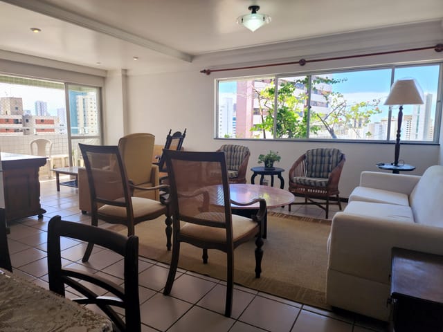 Foto do Apartamento - Boa Viagem, Vende com 136m² | 03 Quartos, 01 Suíte, 02 Vgas Garagem, quarto de Serviços | Recife, PE | BARLAVENTO IMÓVEIS