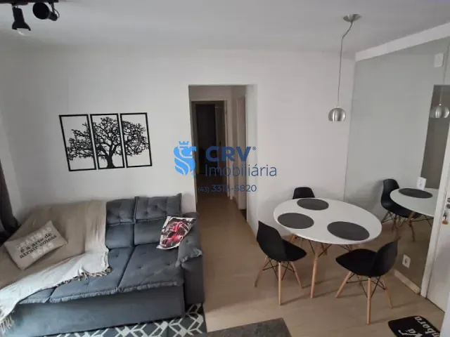 Apartamento com 65m² 2 quartos e 2 banheiros, à venda, no bairro Vale dos Tucanos em Londrina