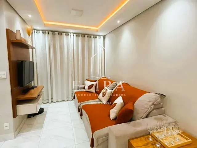 Apartamento 2 quartos e 1 banheiro, à venda, no bairro Jardim Dona Regina em Santa Bárbara D'Oeste