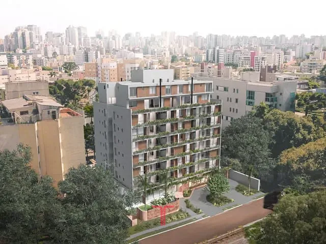 Apartamento 3 quartos e 2 banheiros, à venda, no bairro Água Verde em Curitiba