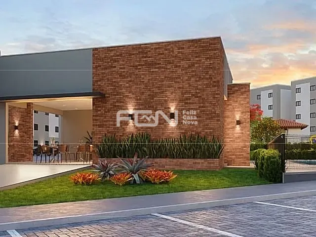 Apartamento com 42m² 2 quartos e 1 banheiro, à venda, no bairro Bairro Novo em Camaçari