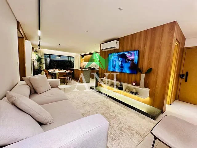 Apartamento com 119m² 3 quartos e 4 banheiros, à venda, no bairro Setor Pedro Ludovico em Goiânia