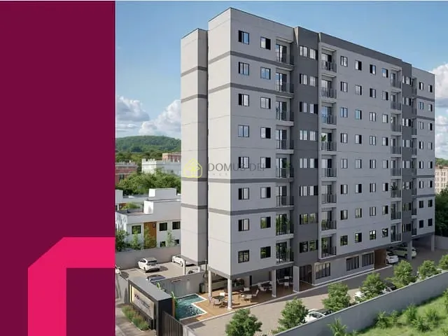 Apartamento com 47m² 2 quartos e 1 banheiro, à venda, no bairro São Luiz em Volta Redonda