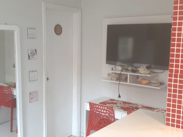 Apartamento com 26m² 1 quarto e 1 banheiro, à venda, no bairro Itararé em São Vicente