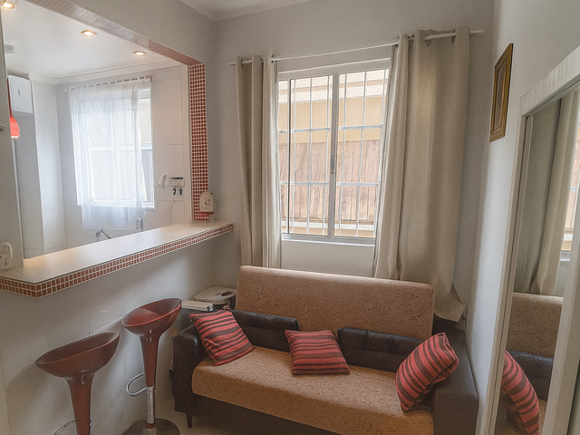 Apartamento com 26m² 1 quarto e 1 banheiro, à venda, no bairro Itararé em São Vicente