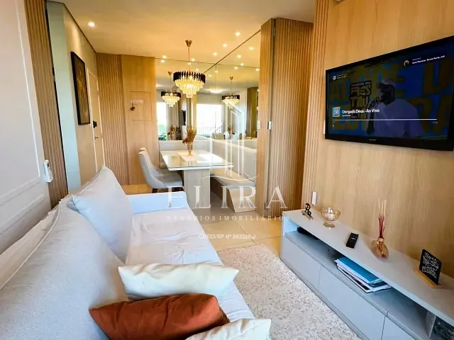 Apartamento 3 quartos e 2 banheiros, à venda, no bairro Jardim Terramérica III em Americana