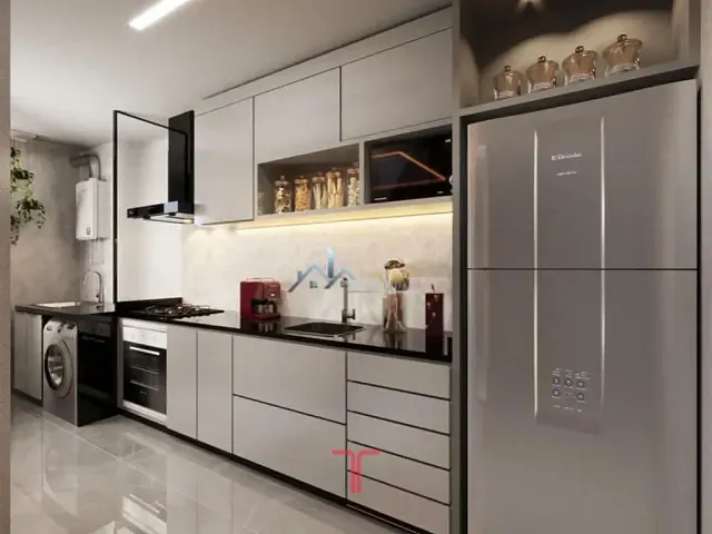 Apartamento com 77m² 2 quartos e 1 banheiro, à venda, no bairro Lindóia em Curitiba