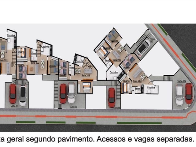 Cobertura / Penthouse com 124m² 2 quartos e 2 banheiros, à venda, no bairro Jardim Laguna em Contagem