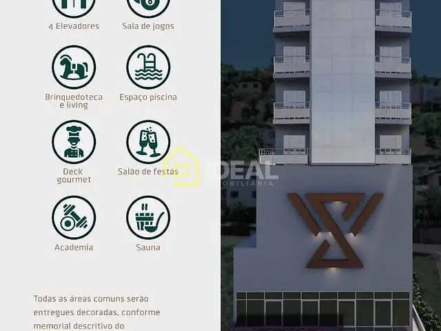 Apartamento 2 quartos e 1 banheiro, à venda, no bairro Centro em Concórdia