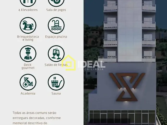 Apartamento 2 quartos e 1 banheiro, à venda, no bairro Centro em Concórdia