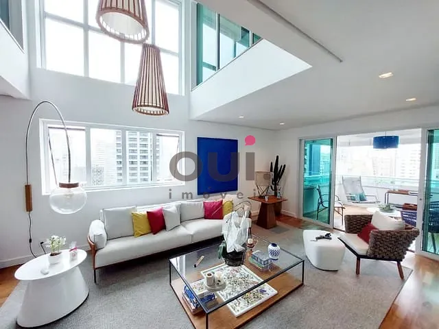 Apartamento 4 quartos e 6 banheiros, à venda, no bairro Jardim Paulistano em São Paulo