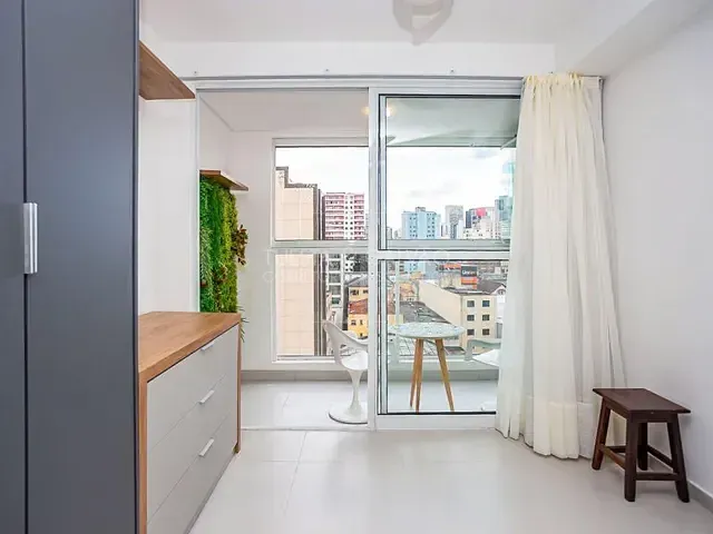 Apartamento com 19m² 1 quarto e 1 banheiro, à venda, no bairro Centro em Curitiba