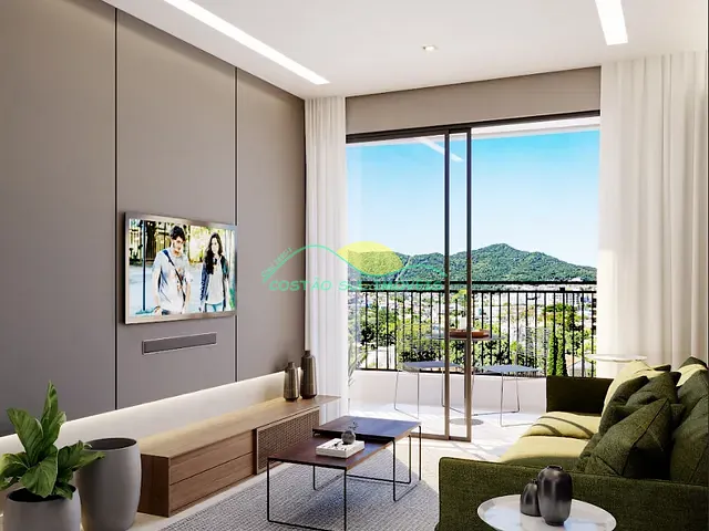 Apartamento 2 quartos e 2 banheiros, à venda, no bairro Monte Verde em Florianópolis
