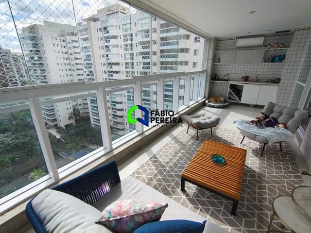 Apartamento com 127m² 3 quartos e 2 banheiros, à venda, no bairro Barra da Tijuca em Rio de Janeiro