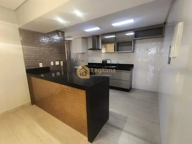 Apartamento com 80m² 3 quartos e 2 banheiros, para alugar, no bairro Jardim Goiás em Goiânia