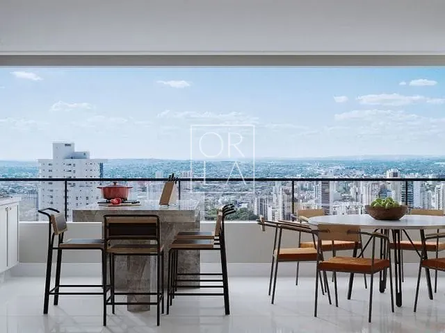 Apartamento 3 quartos e 5 banheiros, à venda, no bairro Setor Oeste em Goiânia