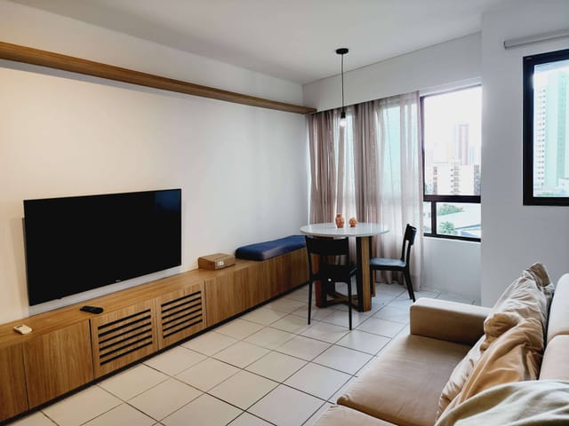 Foto do Apartamento - Rosarinho, MOBILIADO, 55m² | 01 Quartos Suíte, 01 WC Social, 01 Vg.Garagem, Piscina, Recife, PE | BARLAVENTO IMÓVEIS