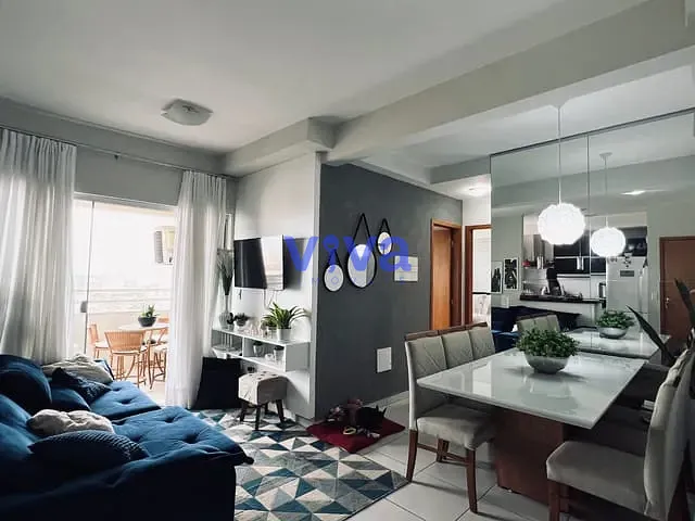 Apartamento com 61m² 2 quartos e 2 banheiros, à venda, no bairro Parque Amazônia em Goiânia