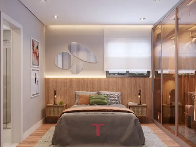 Apartamento 2 quartos e 2 banheiros, à venda, no bairro Cidade Industrial em Curitiba