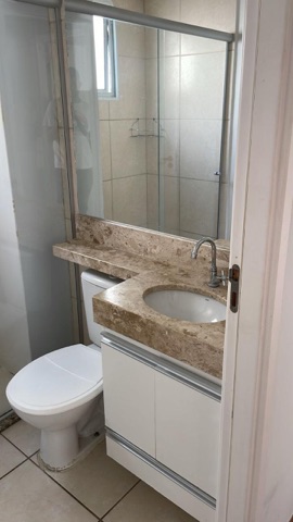 Apartamento 2 quartos e 1 banheiro, para alugar, no bairro Pousada Del Rey (São Benedito) em Santa Luzia