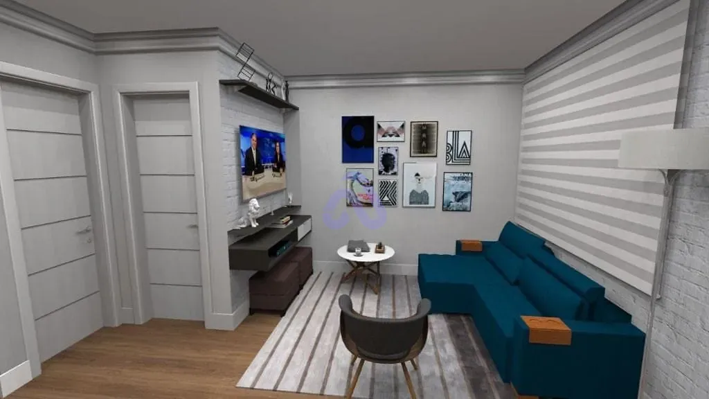 Apartamento, 1 quarto, 37 m² - Foto 1