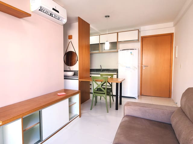 Foto do Apartamento - Graças, 35m² | Mobiliado | 01 quarto, 01 Wc Social | Cozinha planejada, 01 Vg.garagem | BARLAVENTO IMÓVEIS