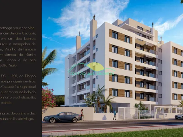 Apartamento com 128m² 2 quartos e 2 banheiros, à venda, no bairro Monte Verde em Florianópolis